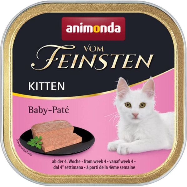 Animonda Vom Feinsten Kitten Baby-Paté 100Gx32-image