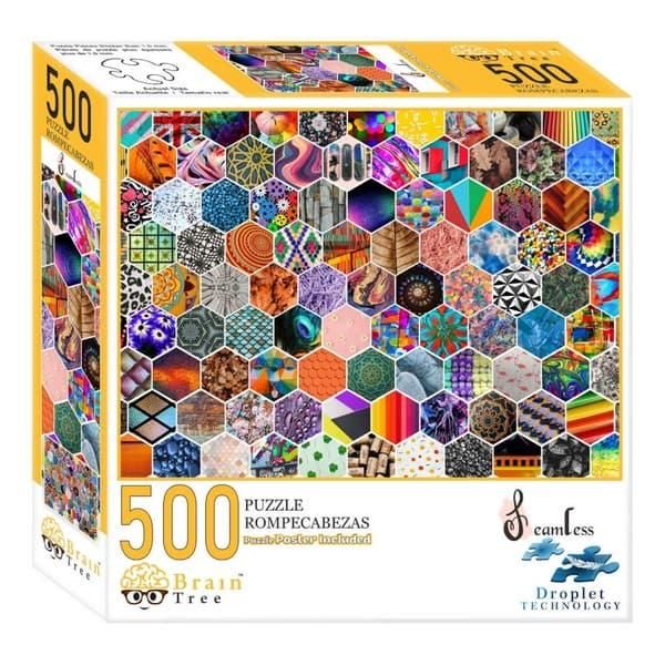 Brain Tree Puzzle Picture Tiles 500 Pezzi-image