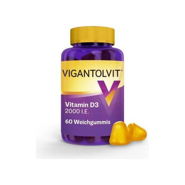 Vigantolvit 2000 U.I. Vitamina D3 Capsule Morbide 60 Capsule-image