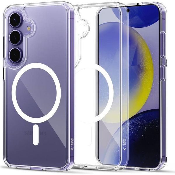 Tech-Protect Flexair Hybrid Magsafe Galaxy S25 Trasparente-image