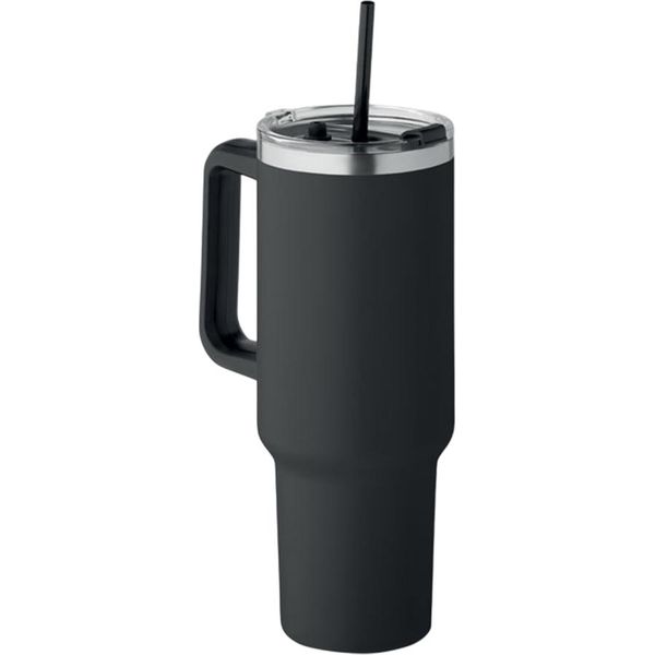 Midocean - Tazza Per Bere "Suma"", A Doppia Parete, 1200Ml MO412 (Taglia Unica) (Nero)"-image