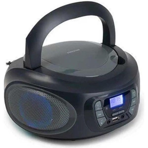 Fonestar Boom-One-G Grigio/Radio Cd/4W/Usb/Mp3/Lettore Radio Fm-image