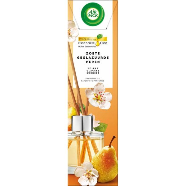 Air Wick - Diffusore Di Fragranze Per Ambienti - Pera Caramellata Dolce - Oli Essenziali - 40 Ml - 1 Pezzo-image