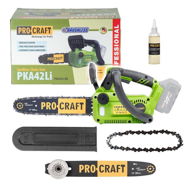 Motosega Procraft Pka42Li Aku (Senza Batteria E Caricabatterie)-image