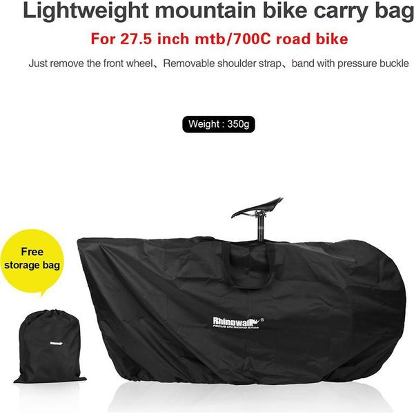 Mountain Bike Borsa Di Trasporto Per 26-27,5 Pollici Bicicletta Portatile Mtb 700C Viaggio Bicicletta Borsa Di Stoccaggio-image