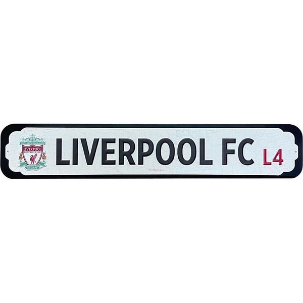 Liverpool Fc - Cartello Da Stadio "Deluxe"" TA14146 (Taglia Unica) (Rosso/Bianco)"-image