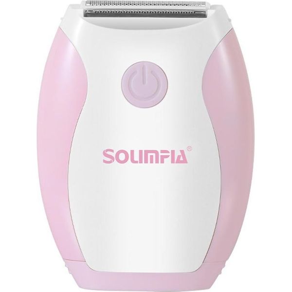 Inf Depilatore Elettrico Portatile A Batteria Per Donna - Rifinitore Corpo Rosa-image