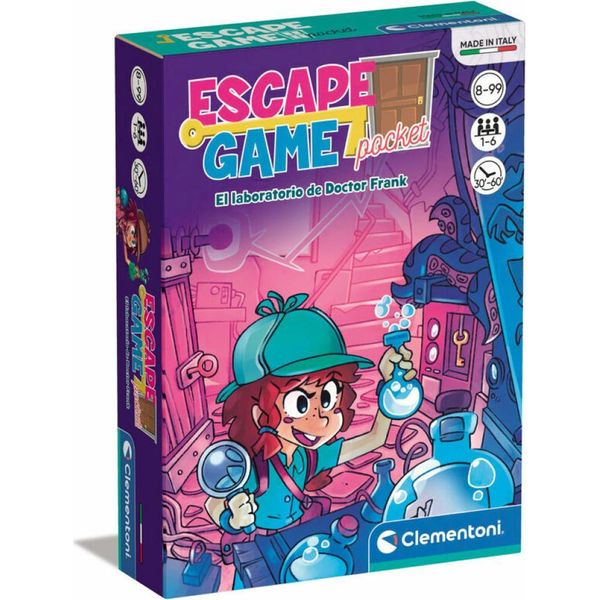 Clementoni Escape Room Laboratorio Gioco Da Tavolo Multicolore Multicolore Taglia Unica-image