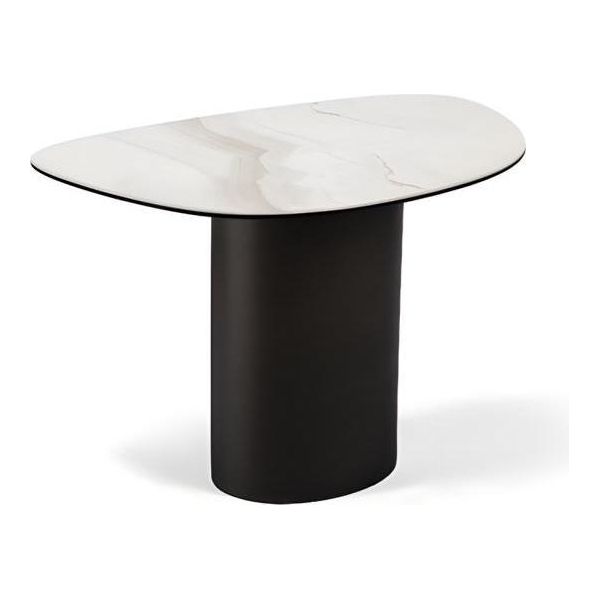 Tavolino Di Design Tavolino Moderno In Metallo Tavolo Da Salotto Ovale-image