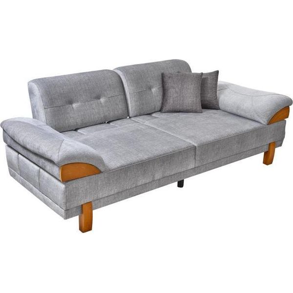 Divano Tessile 3 Posti Divano Imbottito Divani Design Divano Arredo Tre Posti Nuovo-image