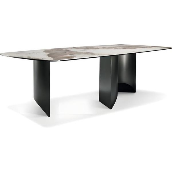 Tavolo Da Pranzo Beige Tavoli Della Sala Da Pranzo Tavolo Moderno Design Elegante-image