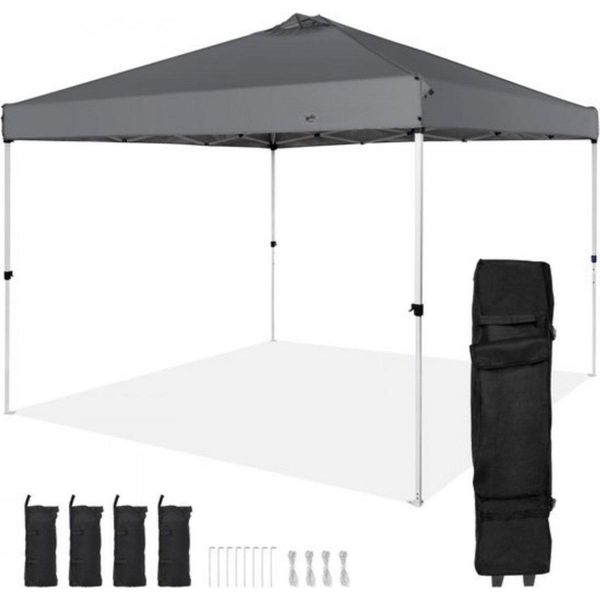 Padiglione - Tettoia / Pergola - Salotto - 305X305X320Cm - Tenda Da Giardino Pop-Up - 6-8 Persone - Borsa Portaoggetti Inclusa-image