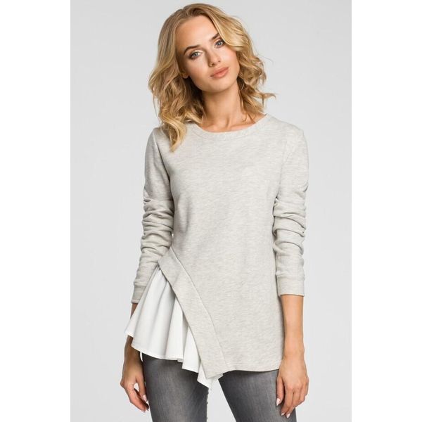 Made Of Emotion Camicetta Da Donna Pango M333 Grigio Chiaro M-image