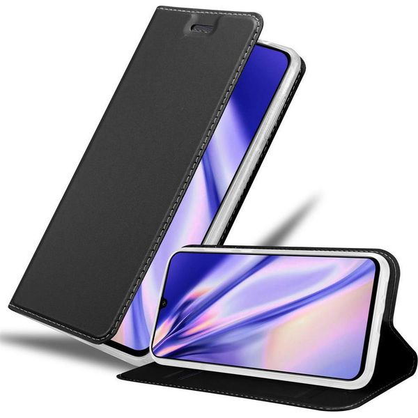 Cadorabo Custodia Per Cellulare Per Samsung Galaxy A90 5G Custodia Protettiva In Nero Cover Etui Book Case Booklet-image