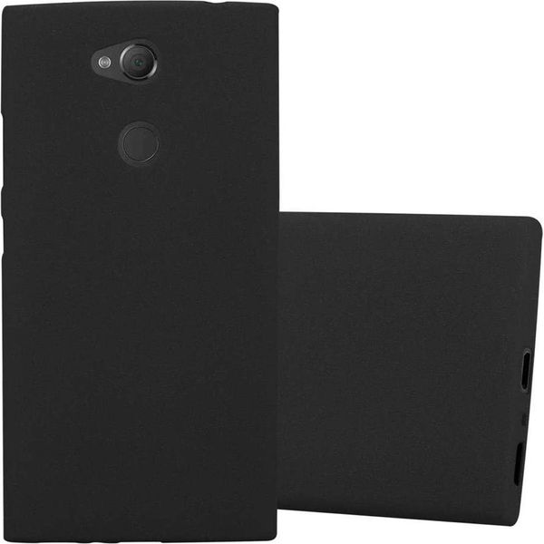 Cadorabo Copertura Protettiva Per Sony Xperia L2 Custodia In Nero Telefono Cellulare Tpu Etui Cover Case-image