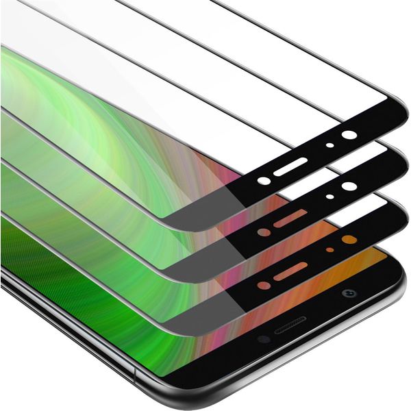 Cadorabo 3X Pellicola Blindata A Schermo Intero Per Huawei Enjoy 7S Pellicola Protettiva In Vetro Temperato Bianco Screen Protector-image