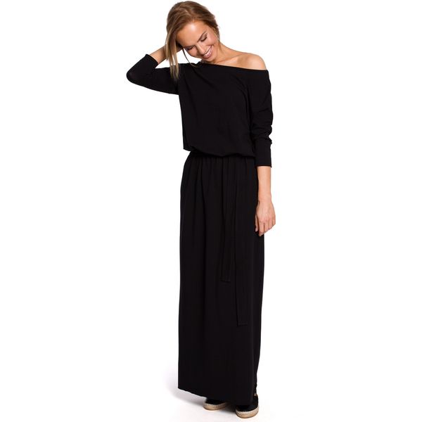 Made Of Emotion Maxi Abito Da Donna Tobias M435 Nero L/Xl-image