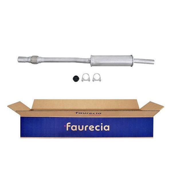 Silenziatore Centrale Di Scarico Faurecia Kit Easy2Fit Per Es. Vw Polo-image