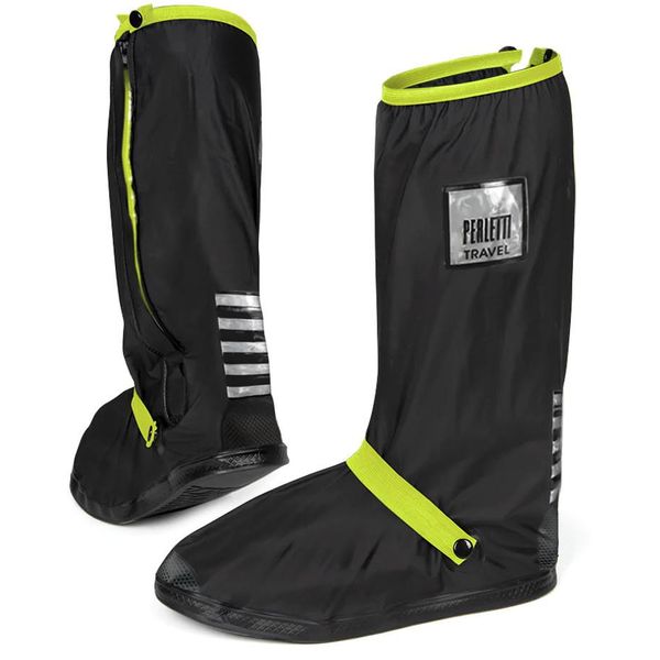 Sovrascarpe In Pvc Riflettente Nero/Giallo Taglia 36-39-image