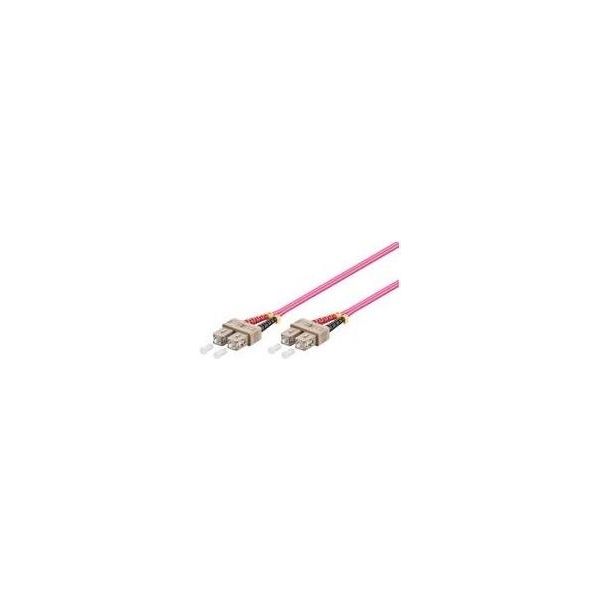 Microconnect 1M SC/UPC-SC/UPC OM4 Multimode Lszh 1M Sc Violett (FIB222001-4)-image