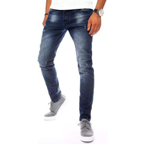 Dstreet Pantaloni In Denim Da Uomo Hane Blu Scuro 31-image