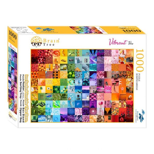 Brain Tree Puzzle Picture Tiles 1000 Pezzi-image