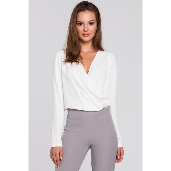 Makover Camicetta Da Donna Avalott K037 Ecru Xl-image