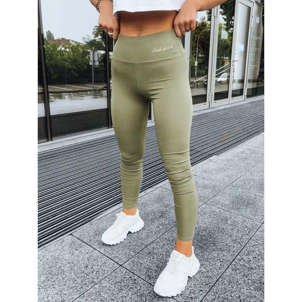 Dstreet Leggings Sportivi Da Donna Look At Me Green M/L-image