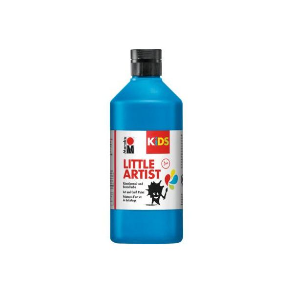 Marabu 3050075253 Marabu Kids Pittura Artigianale Little Artist, 500 Ml, Blu-image