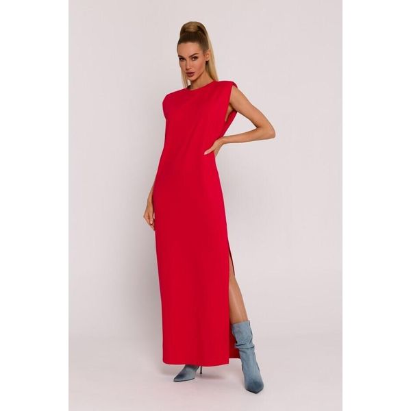Made Of Emotion Maxi Abito Da Donna Vap M790 Rosso L-image