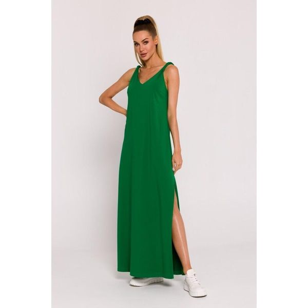 Made Of Emotion Maxi Abito Donna Joljim M791 Verde Chiaro M-image