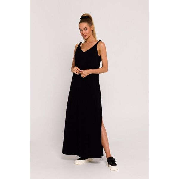 Made Of Emotion Maxi Abito Da Donna Joljim M791 Nero L-image