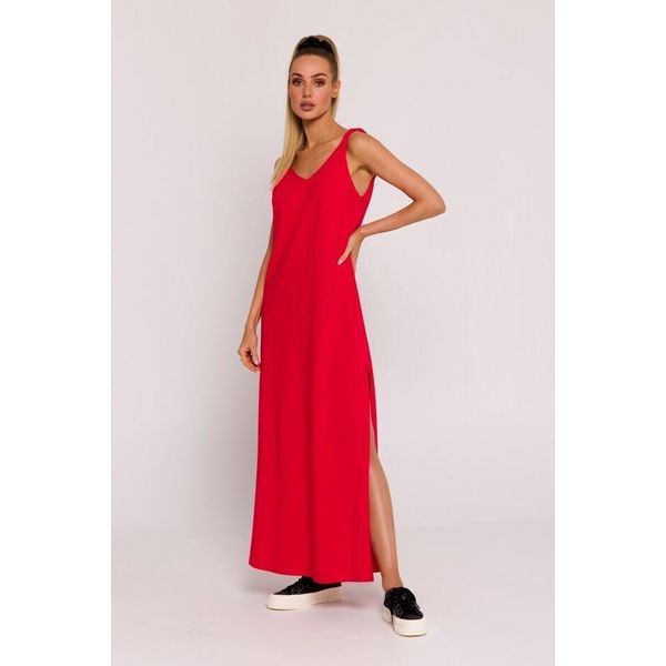 Made Of Emotion Maxi Abito Da Donna Joljim M791 Rosso S-image