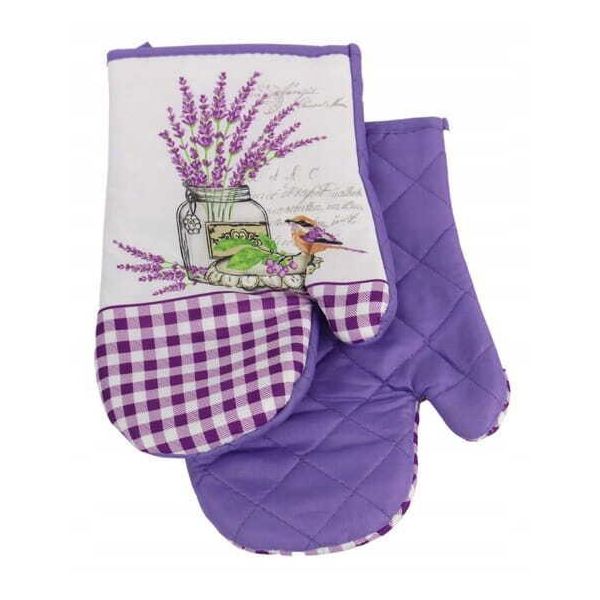 Guanti Da Forno, Guanti Da Cucina Con Magnete Lavanda Lavanda-image