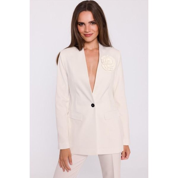 Giacca Elegante Da Donna Qudel S370 Ivory L-image