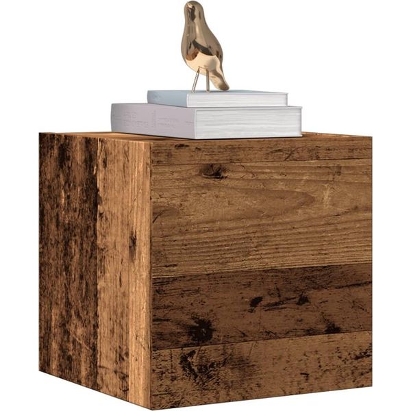 Maison Exclusive - Mobile Tv Effetto Legno Antico 30,5X30X30 Cm-image
