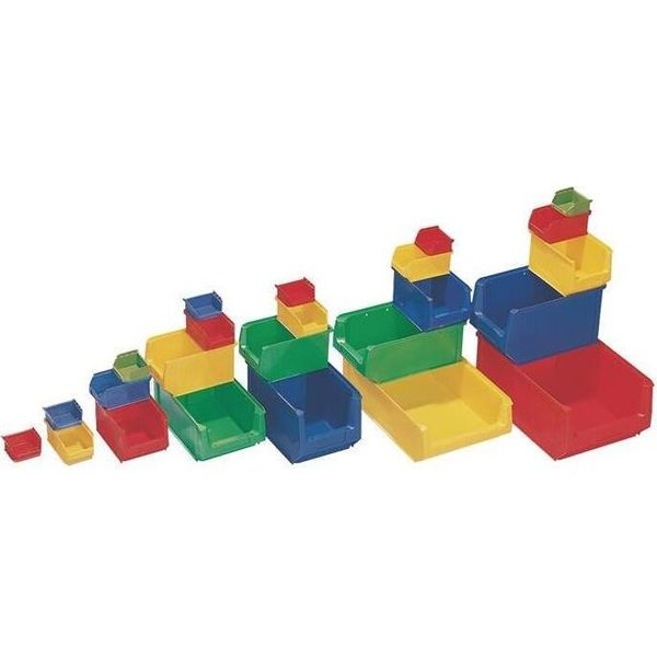 Contenitore Aperto L160/140Xl100Xh75Mm Pe Giallo-image