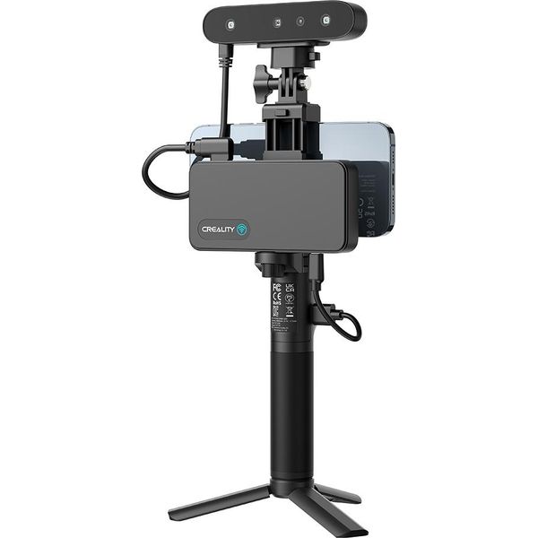 Creality Cr-Scan Ferret Pro 3D Scanner Portatile E Palmare Velocità Di Scansione 30Fps Precisione 0,1 Mm Chipset Asic Scansione A Doppia Modalità Con Velocità Di Scansione 30Fps Supporto Della Scansione A Doppia Modalità Wifi-6 Connessione Wireless Scansione A Colori Per La Scultura Artigianale Del Viso-image