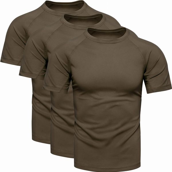 Recea Set Di T-Shirt Da Uomo Diter Kaki Xl-image