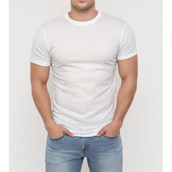 Recea T-Shirt A Manica Corta Asxors Uomo Bianco M-image
