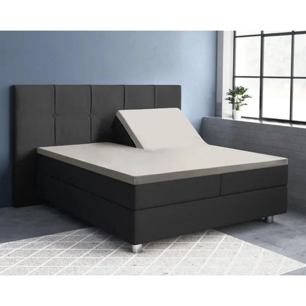 Primaviera Deluxe Splittopper Satin Spannbettuch Creme 160 X 200 Cm-image