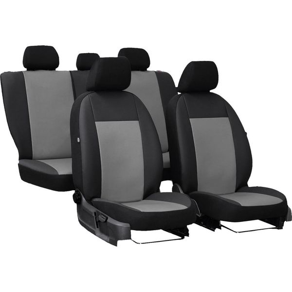 Coprisedili Auto Coprisedili Universali Per Fiat Doblo Ii Set Grigio-image