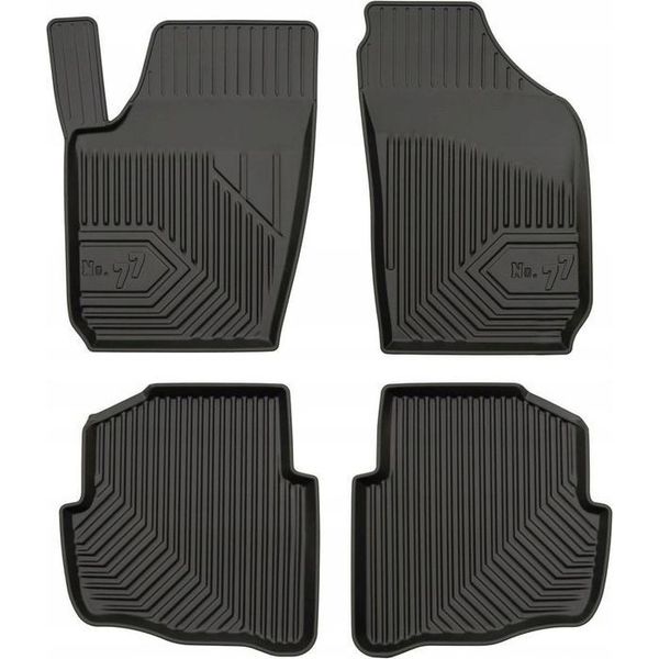 Tappetini In Gomma Volkswagen Fox 2003-2011 Cofferraum 77-image