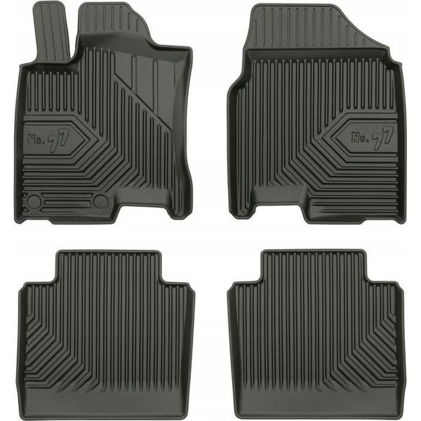 Gummimatten Nissan Qashqai +2 2006-2013 Kofferraum 77-image