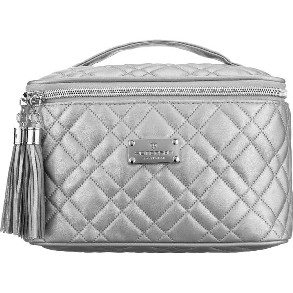 Peterson Borsa Cosmetica Da Donna Icle Grigio-Argento Taglia Unica-image