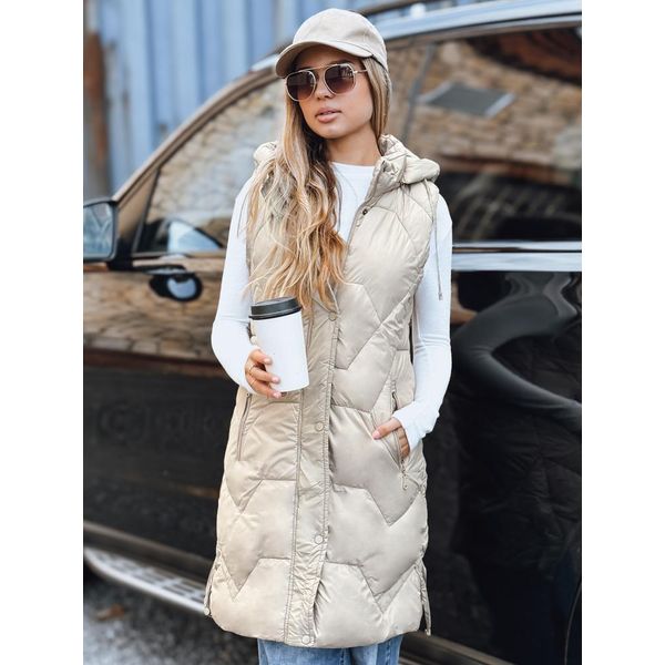 Dstreet Gilet Donna Yuwnu Beige Chiaro L-image