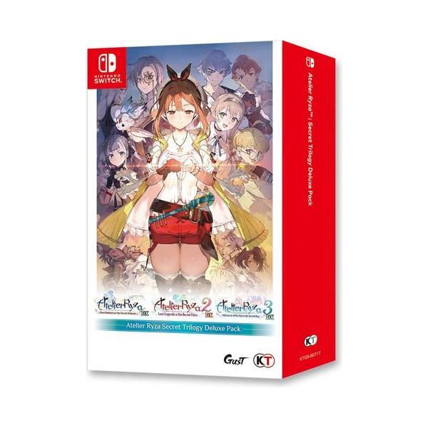 Atelier Ryza Secret Trilogy Switch Asia Pacchetto Delu'xe-image