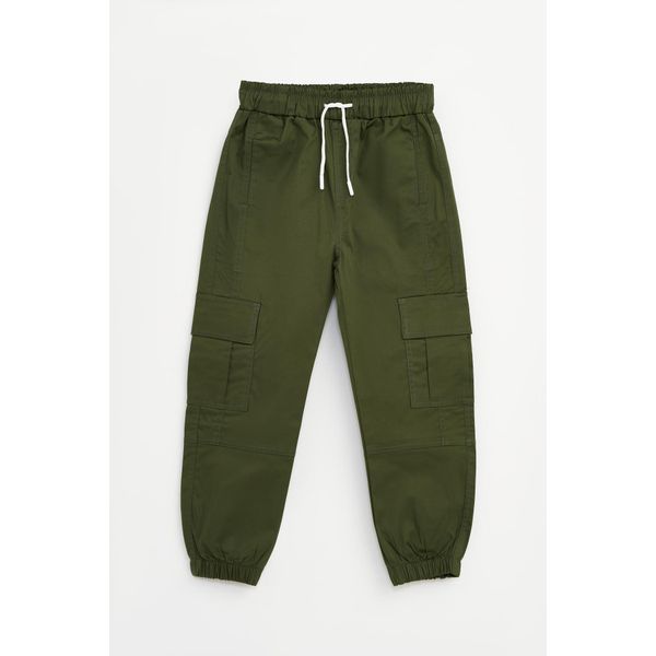 Bonito | Pantaloni Da Jogging Cargo Per Ragazzi - Taglia 128 (7-8 Anni) - Gabardine - Comodi, Traspiranti E Alla Moda-image