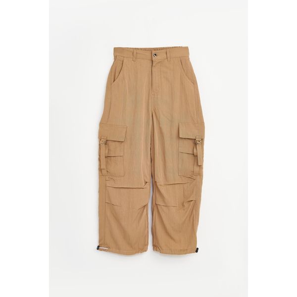 Bonito | Pantaloni Da Jogging Cargo Per Ragazzi - Taglia 128 (7-8 Anni) - Leggeri - Comodi - Ideali Per La Primavera E L'estate-image