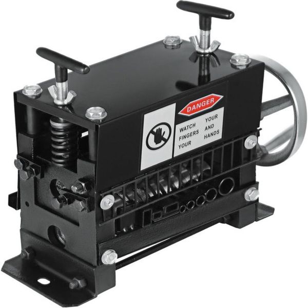 Happyment Pinza Spellafili Machine – Pratico Spellafili Da 1–20 Mm – Spellafili Per Cavi In Rame, Elettrici E In Fibra Ottica – 30 M/Min-image